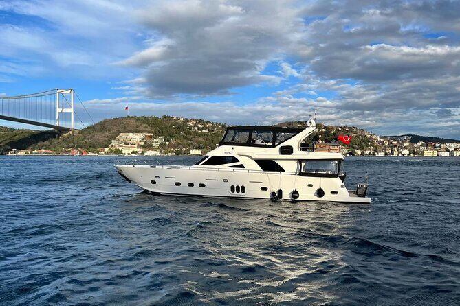 2 Hours Luxury Private Yacht Cruise on the Bosphorus - Ortaköy and the Bosphorus Bridge feet: the skyline gets architectural