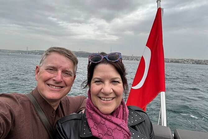Afternoon Bosphorus Cruise Luxury Yacht with Professional Guide - Fortress pair effect: Rumeli Hisarı and Anadolu Hisarı across the narrowest point