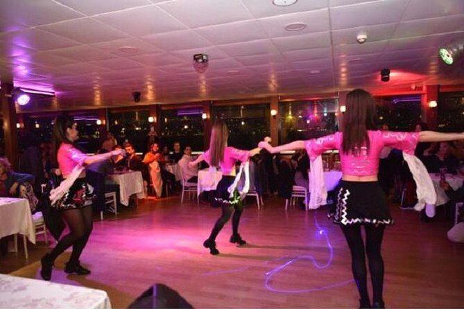 Bosphorus Dinner Cruise & Night Show from Istanbul - The Bosphorus Route: Kız Kulesi, Dolmabahçe, Ortaköy, and Bridge Lights