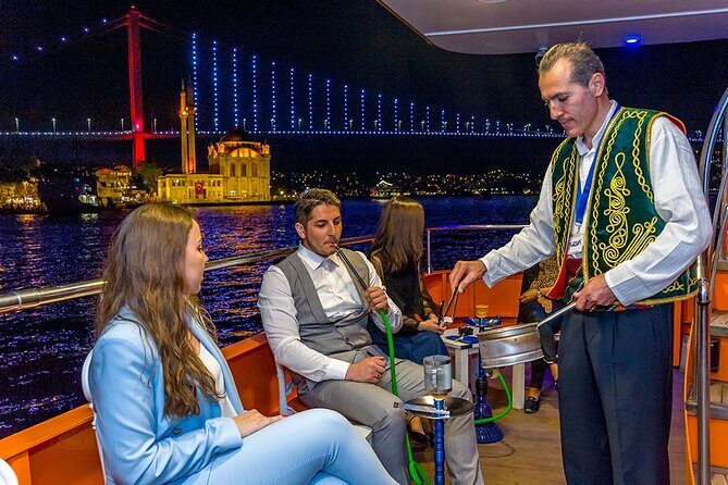 Bosphorus Dinner Cruise with Folklore Show & Belly Dancers - How the evening works: 8 pm pickup and a 5-hour plan