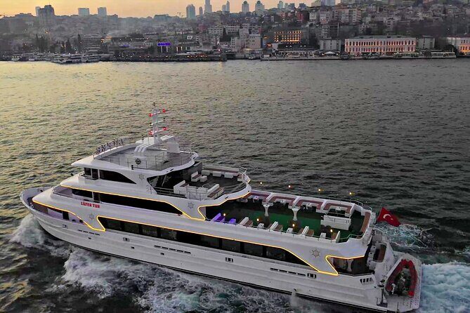 Bosphorus Dinner Cruise with Show and Private Table - The Mega Lüfer Yacht: Dinner Lounge Vibe and Real Comfort
