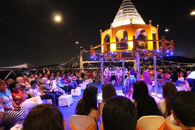 Bosphorus Dinner Cruise with Turkish Music and Live Performances - Dinner on Board: Turkish Meze, Main Choices, and Baklava