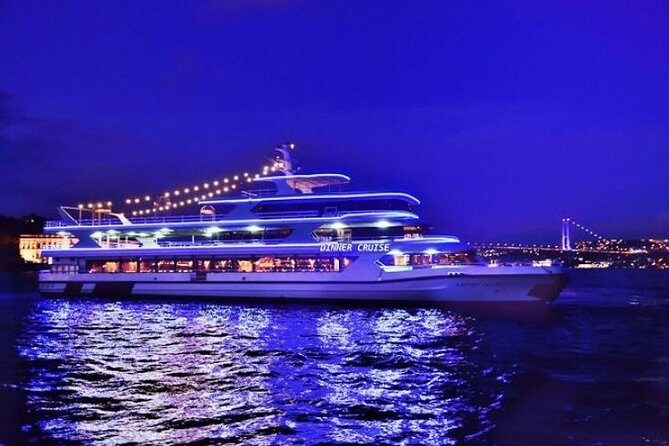 Bosphorus Dinner & Show Cruise (All Inclusive) - Dinner on the Bosphorus at 8:30 pm: What the Night Cruise Feels Like