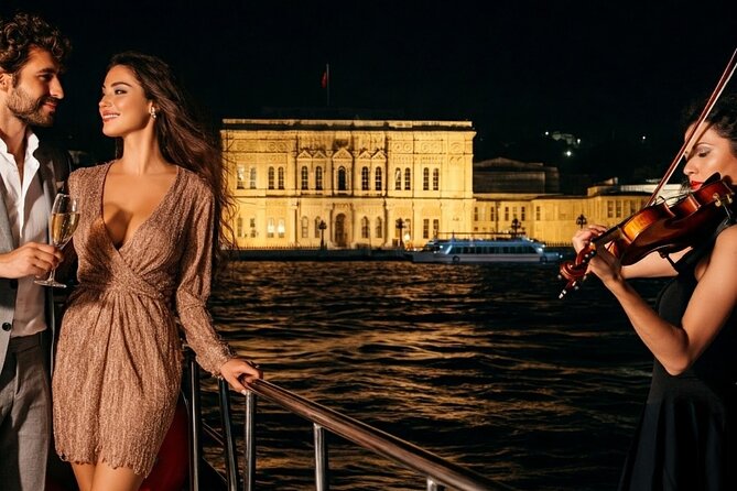 Bosphorus Night Cruise with Luxury Yacht - Ortaköy, the Bosphorus Bridge, and the Night Photo Circuit