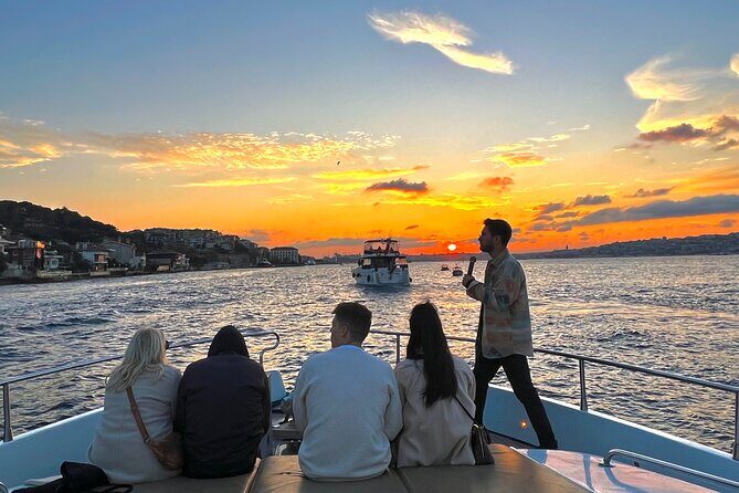 Bosphorus Sunset or Daytime Yacht Cruise with Snacks & Live Guide - Maiden’s Tower: Legend Meets the Strait View