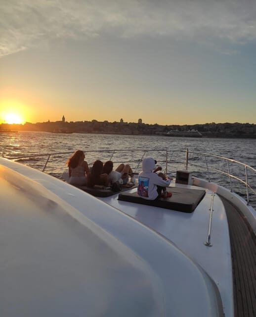 Bosphorus Sunset Yacht Cruise with Guide & Snacks - From Galata Bridge to Galata Tower: A Strong Visual Start