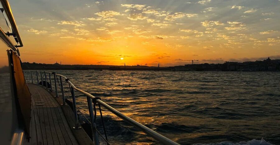 Istanbul: Bosphorus and Golden Horn Sunset Yacht Cruise - The boat experience: snacks, views, and the small-group expectation