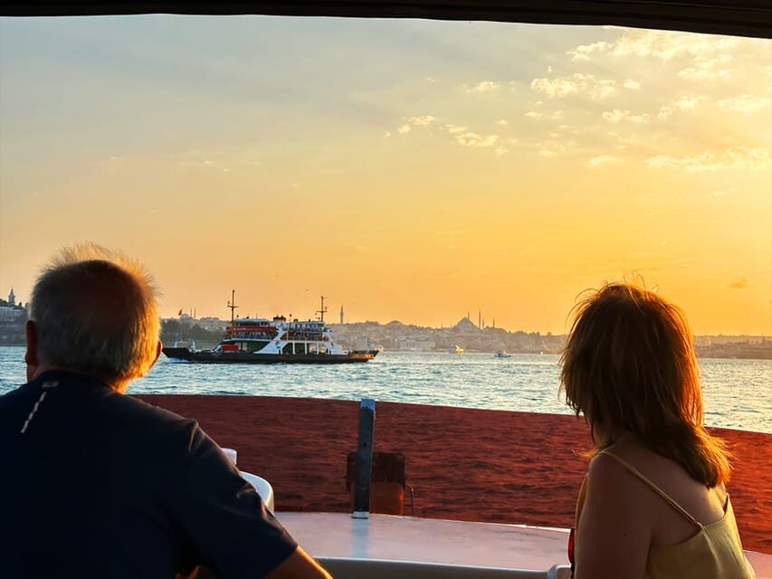 Istanbul: Bosphorus and Golden Horn Sunset Yacht Cruise - Bosphorus Bridge and the fortress belt: where the strait feels strategic