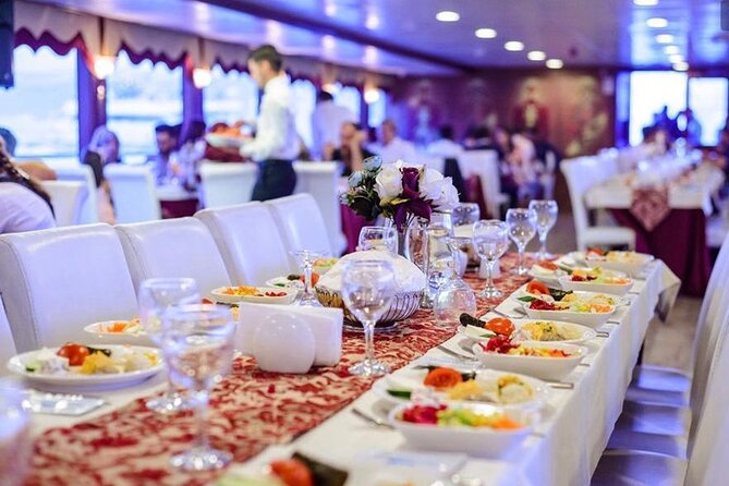 Istanbul Bosphorus Cruise Dinner, Drinks & Show with Pickup - Bosphorus Cruise Dinner for $32: what you’re paying for