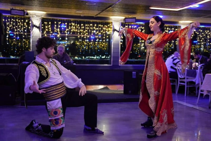 Istanbul: Bosphorus Cruise Dinner, Show & Alcoholic Drinks - Timing, pickup rhythm, and where you end up after dinner
