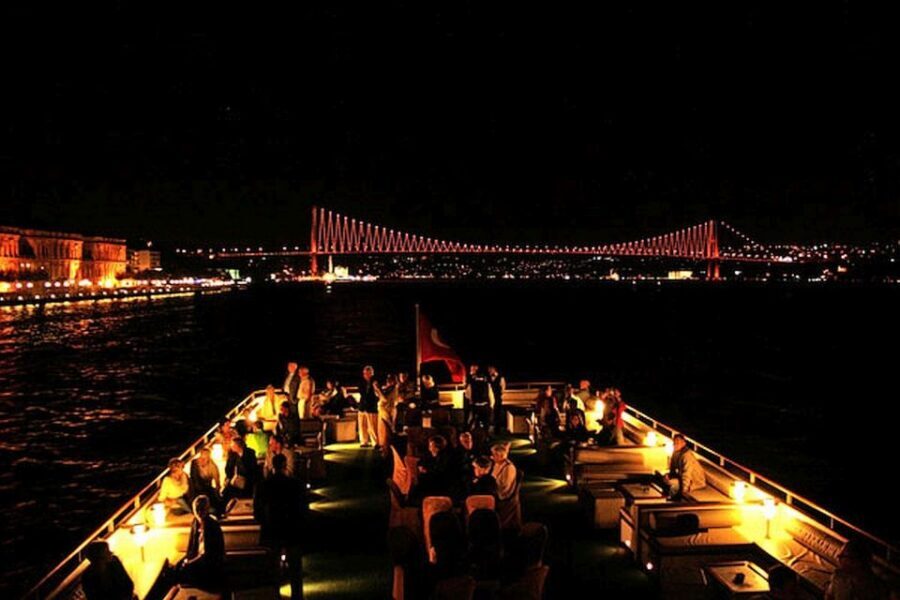 Istanbul Bosphorus Dinner Cruise &Entertainment hotel pickup - Where You’ll Spend Your Time on the Yacht