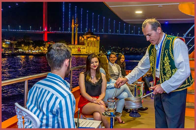 Istanbul: Bosphorus Night Dinner Cruise with Private Table - Private Table Dinner: Menu Choices and the Drink Reality