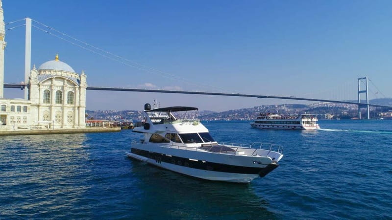 Istanbul: Bosphorus Private Guided Yacht Cruise with Snacks - The meeting point that actually works: Kuruçeşme Park and Golden City Tours