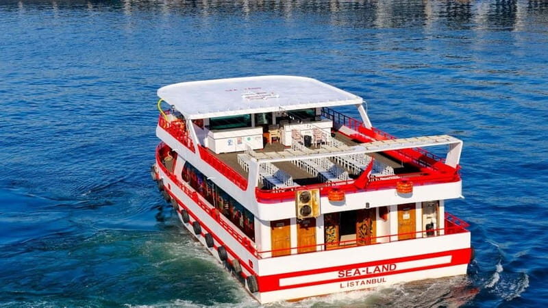 Istanbul: Bosphorus Sightseeing Cruise Tour with Audio Guide - On board comfort: tea, coffee, Wi‑Fi, and restrooms