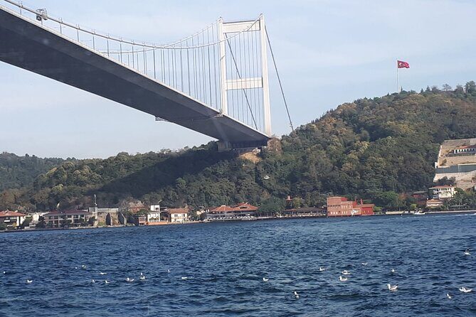 Istanbul Bosphorus Tour With Whirling Dervish Show - Bosphorus Bridge (15 July Martyrs Bridge): the strait in one sweep