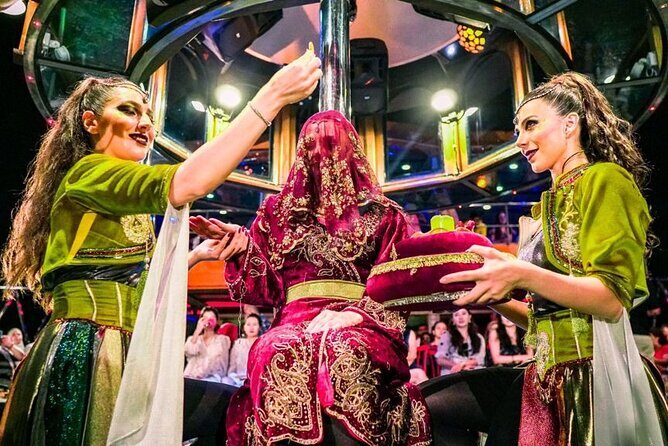 ISTANBUL: Dinner Cruise On The Bosphorus with Turkish night show - The Turkish Night Show: Belly Dance, Folk, Dervish, and a DJ Finish