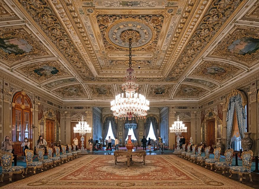 Istanbul: Dolmabahce Palace Tour and Bosphorus Yacht Cruise - Boarding the luxury yacht: Bosphorus views with an on-board story