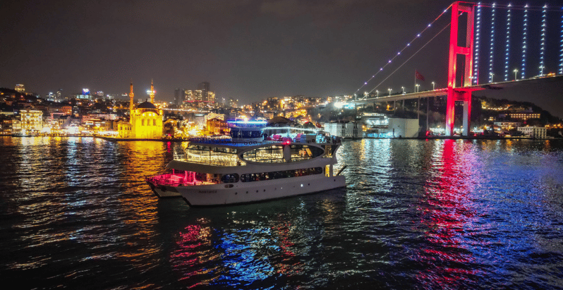 Istanbul: New Year's Eve Bosphorus Dinner Cruise Party 2026 - Dinner, drinks, and the midnight champagne toast