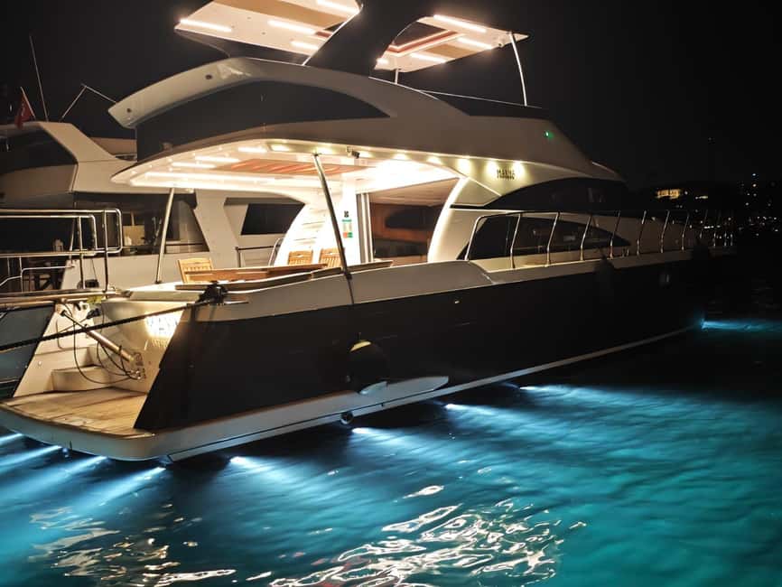 Istanbul: Private Bosphorus Yacht with Tour Guide and Snacks - Where You Meet, How Pickup Works, and Where You End Up