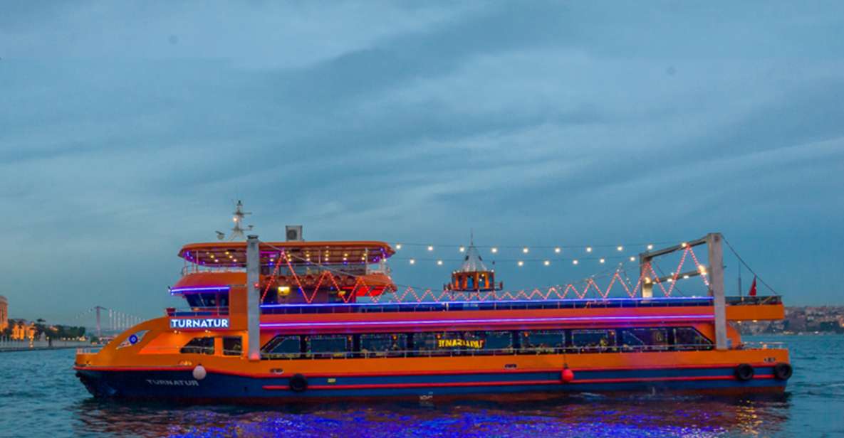 Istanbul: Turkish Night on the Bosphorus Dinner Cruise - What dinner on the Bosphorus actually looks like