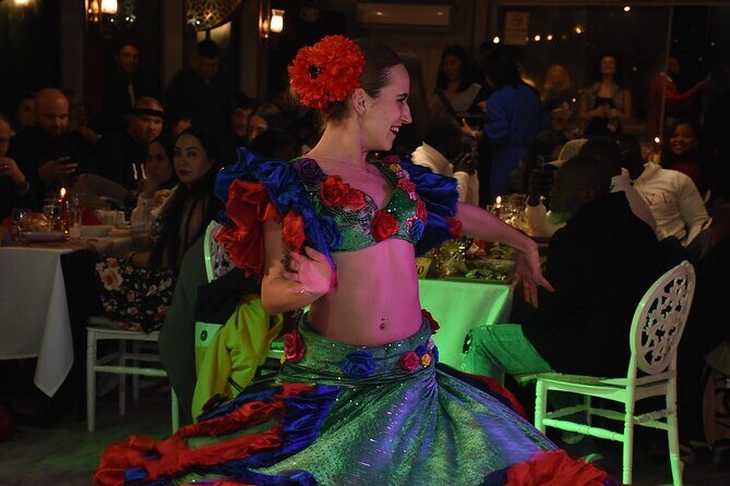 Luxury Bosphorus Dinner Cruise & Shows Private Table & Free Wi-Fi - The entertainment program: belly dance, folk dances, Caucassian show, plus DJ music