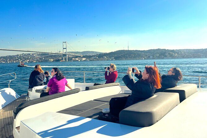 Luxury Bosphorus Yacht Tour – Asian Side Stop & Exploration - Two continents, one clean yacht ride