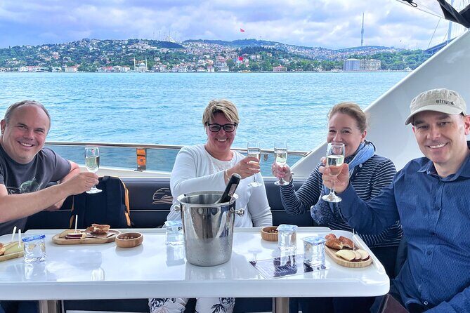 Luxury Bosphorus Yacht Tour – Asian Side Stop & Exploration - Asian shore gems: Küçüksu Pavilion, Beylerbeyi, and Kız Kulesi