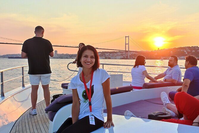 Luxury Sunset Yacht Cruise on the Bosphorus – Refresh & Relax - Chokepoints on the Bosphorus: Rumelihisarı and Anadoluhisarı forts from the water