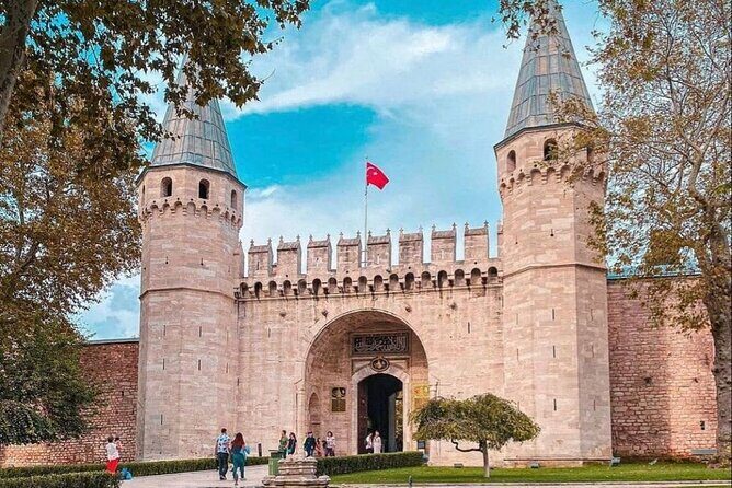 Majestic Istanbul: Walking Tour & Sunset Cruise on the Bosphorus - Topkapi Palace first courtyard: a power-house taste, not the whole museum