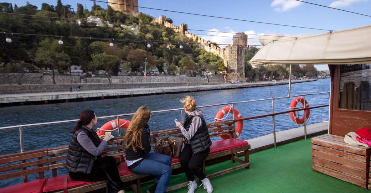 Morning Bosphorus Cruise and Spice Bazaar - Bosphorus Strait Cruise: Europe-Asia Views with Rumeli Hisari and the Bridge