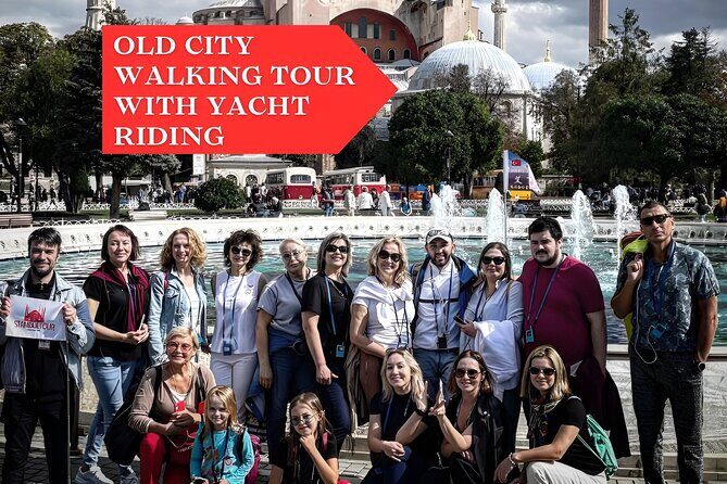 Skip line Old Town tour with Bosphorus Yacht Ride - Hippodrome Square: the horse-racing past in a modern walking space