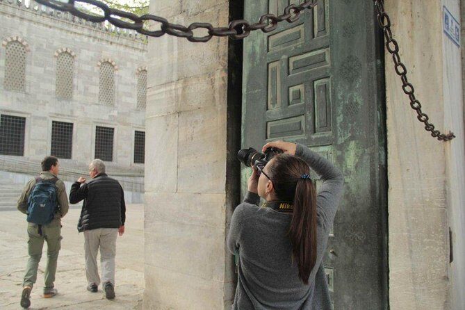 Small Group Full-Day Istanbul: Old City, Bosphorus Cruise & Lunch - Blue Mosque: beautiful interiors, with a Friday courtyard plan