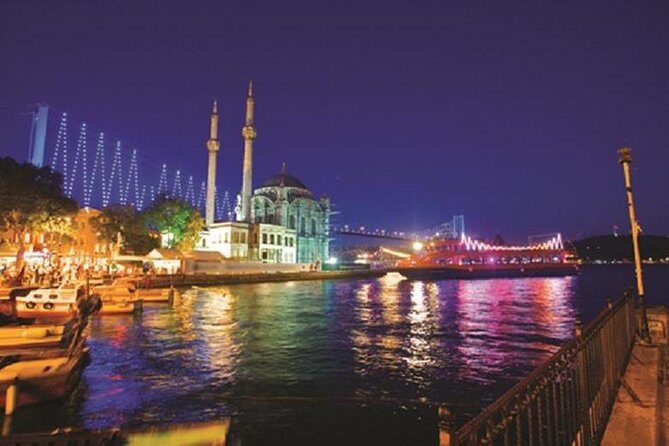 Stage Front Bosphorus Dinner Cruise with Pickup & Drinks included - Dinner and drinks: Included wine, banquet-style feeding, and what to expect